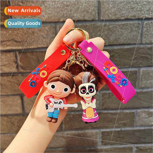 licone skeleton man cute car jewelry keychain accessories ba