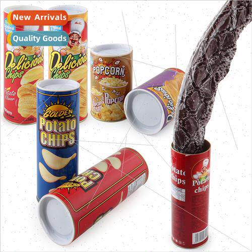 Potato Chip Bouncing Snake April Fools Day  SpoScary Potato