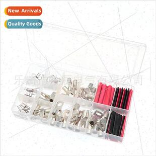 85pcs Boxed Copper Nose Bare Terminal Wiring 55pcs Peep Term