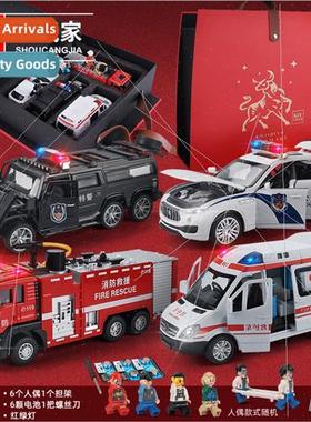 sets适用boys birthday gift simulation alloy toy car set upsc