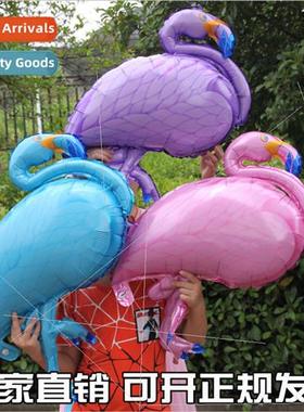 2017 new large shape flamingo aluminum film balloon party de