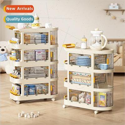 Removable trolley shelf multi-layer floor snacks sundries st