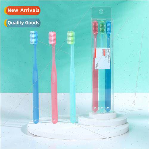 Japan Candy Color Cored Wire Toothbrush 3pcs Adults Toothbru