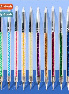Sculpting pen embossing pen drill rod nail art dual-ended si