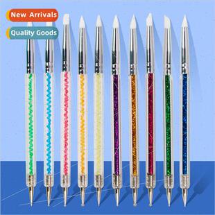 Sculpting pen embossing pen drill rod nail art dual-ended si