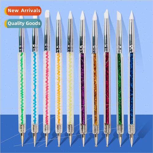 Sculpting pen embossing pen drill rod nail art dual-ended si