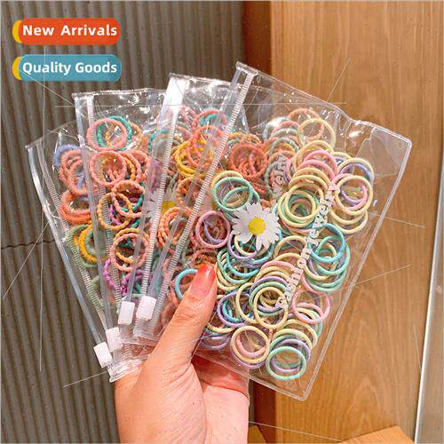 Children baby leather bdoes not hurt hair small size tie chi