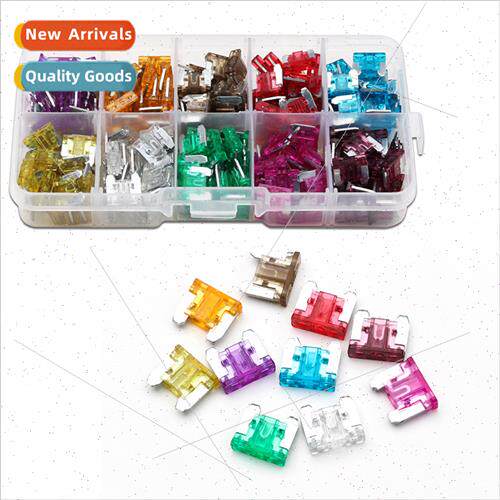 200PCS Boxed Auto Fuse Insert Plug-in Fuse Mini Fuse适用Auto