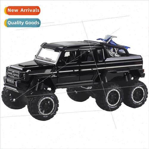 Boxed 1:28 Benz G63 off-road alloy car model wh motorcycle c
