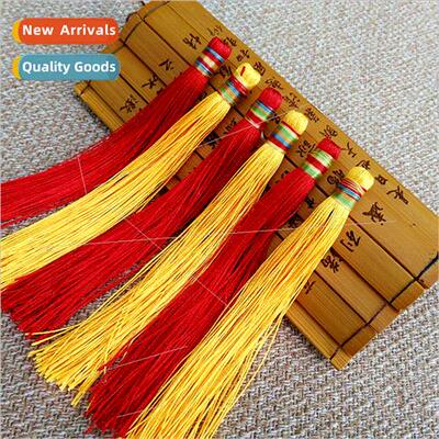 Colorful beard tassel Chinese knot accessories row beard tas