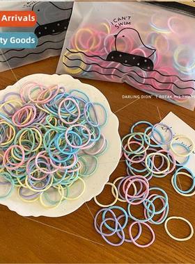 Korea children head rope rubber bbaby thumb trumpet hair cir