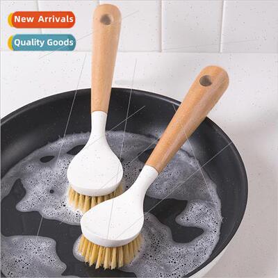 sal Pot BrushWooden Handle Pot Washing BrushMultifunctional
