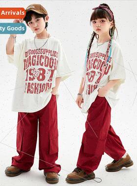 Set dance children tide clothing hip-hop summer loose childr