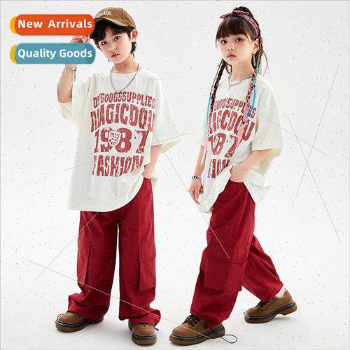 Set dance children tide clothing hip-hop summer loose childr