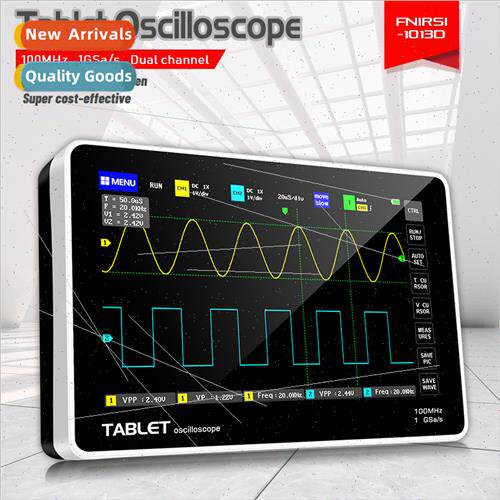 New Version 1013D Dual Channel Digal Touch Panel Oscilloscop