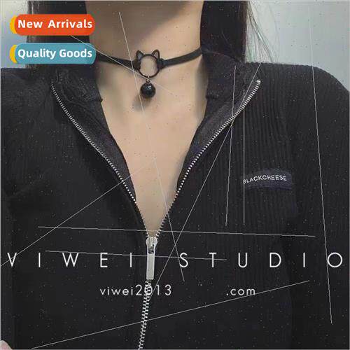 2023 Sweet Cool Hottie Bell Cat Diablo cat collarbone chain