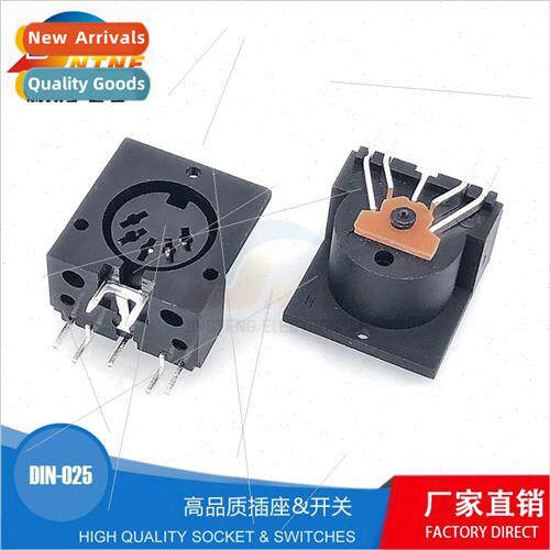 DIN-S terminal DIN power socket DS-5-03 female chassis conne