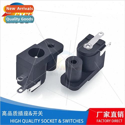 DC Power Socket 3-pin Horizontal DC-089 Inner Pin 2.0 DC-005