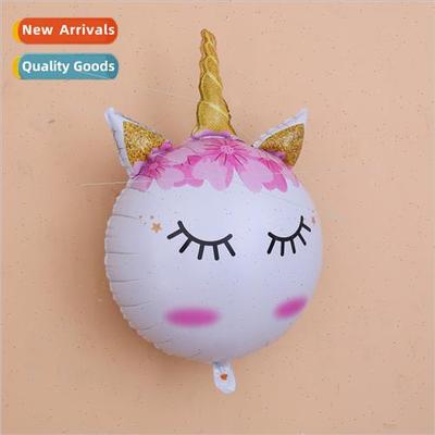 Unicorn balloon 36 inch inch round unicorn cartoon balloon b