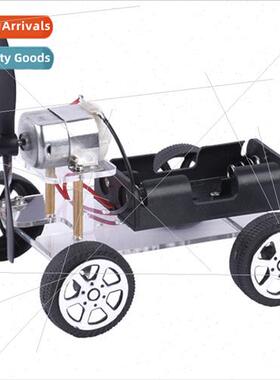 Wind Trolley DIY science technology Elementary school scienc