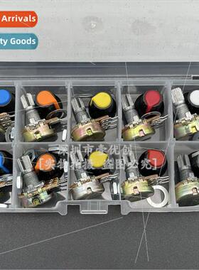 WH148 ngle 15mmB1K 2K 5K 10K 20K 50K 100K 250K 500K 1M poten