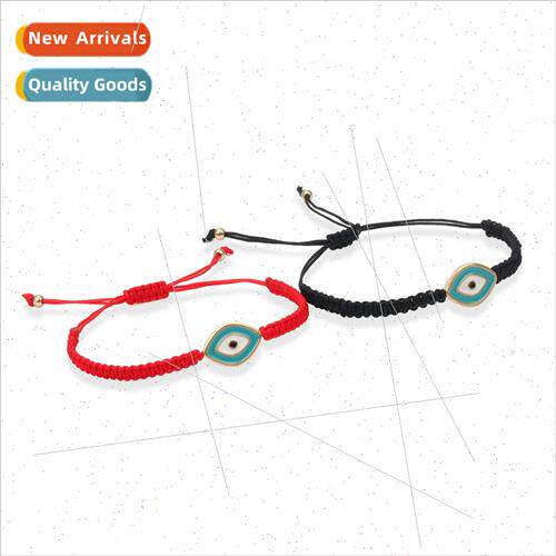 Europe new devil eye painting oil hand-woven adjustable brac