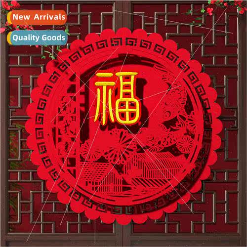 Over  Hundred Fortune Door Stickers Velvet Handwrten Fortune