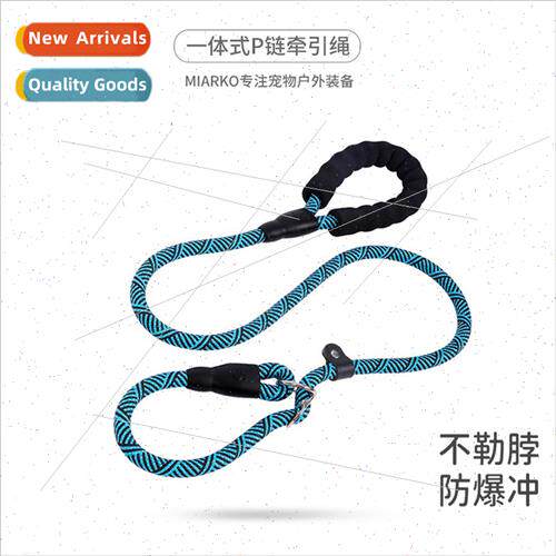 Pet Leash Anti Rush Burst P Chain Dog Walking Leash Medium L