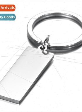 Stainless steel keychain glossy keychain advertising gift gi