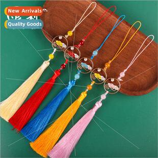 Hanfu Colorful hanging ancient handmade clouds tassel