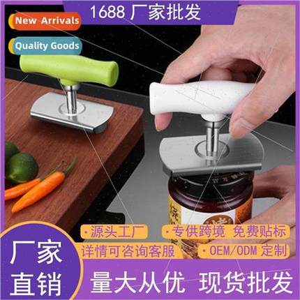 Open screw bottle cap applicator capper labor-saving Stainle