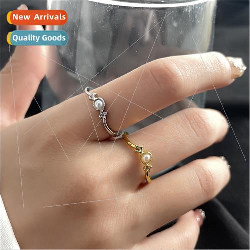 INS master home pearl ring high-class sense simplicy quadrup