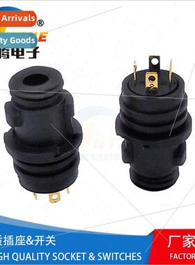 PJ-31640 snap-in dual-channel headphone socket stereo 4 sect