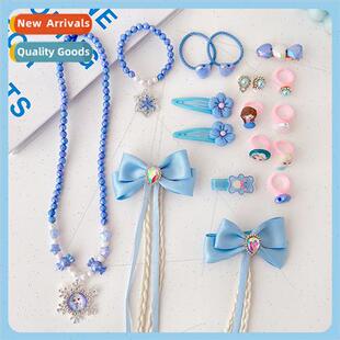 Children necklace bracelet ring ltle girl toy pony Frozen Pr