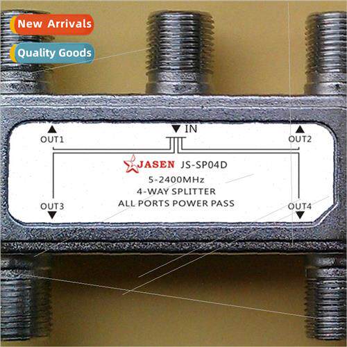 TV signal 4-way splter 4-way splter -SP04D