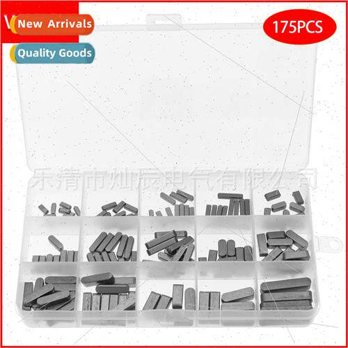 175pcs boxed A-type flat row pin square key 3 4 5 6mm two-he
