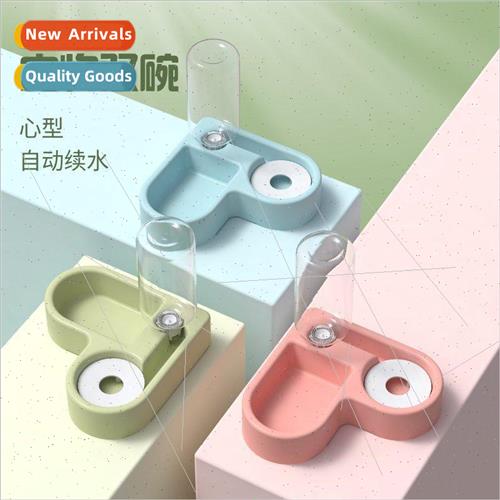 Cat Bowl Dog Bowl Double Bowl Protect Neck Spine Automatic D