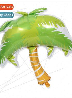 Summer Tropical Rainest Party Decoration Coconut Tree Alumin