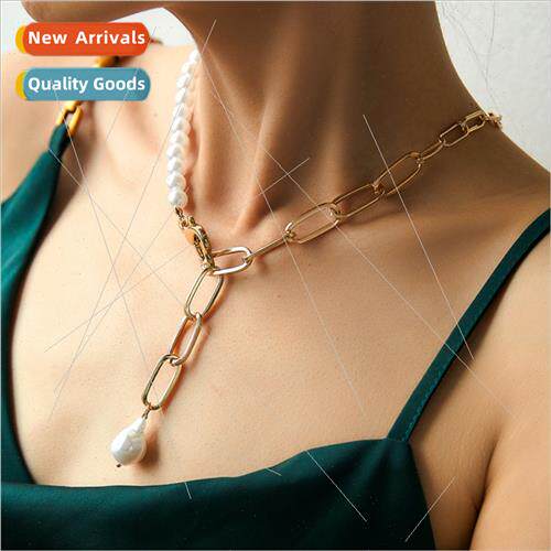 Europe new beach accessories simple wild summer pearl splici