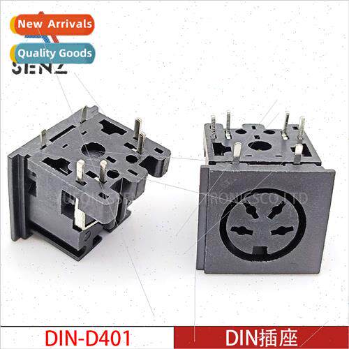 DIN socket DIN-D401 square large terminal connector S termin