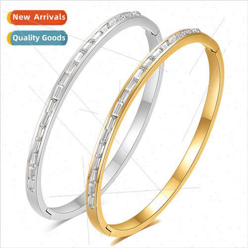 Europe ins simple 4MM long bar wh zirconium stainless steel