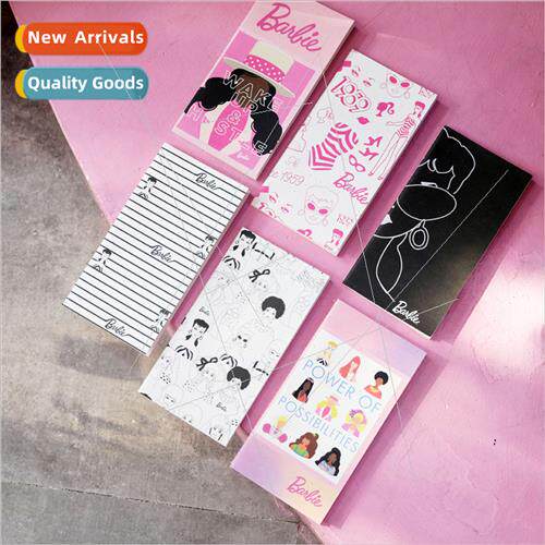Princess girl ins grid on-the-go notebook handbook grid book