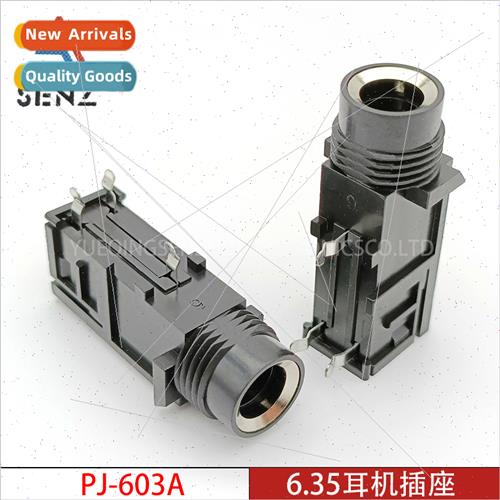 6.35 Headphone Socket PJ603A Whe Port Audio Video Socket Mic