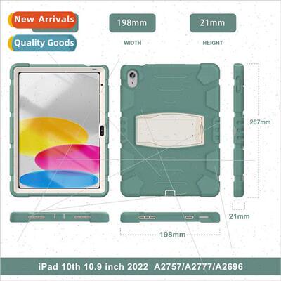 All-inclusive shockprotablet stcase适用iPad 10th 2022 thicke