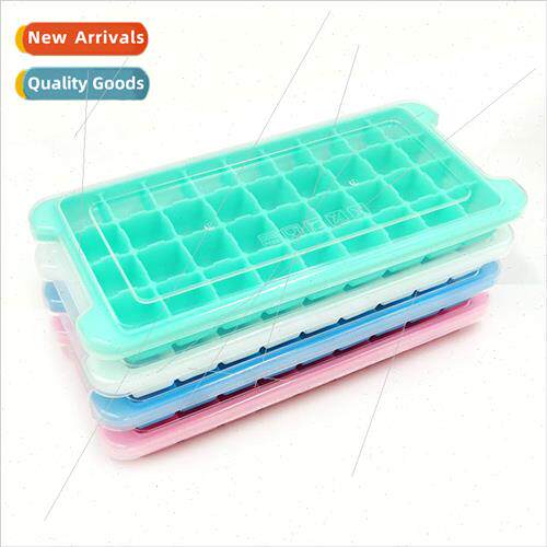 Ice lattice mold wh lid silicone refrigerator ice box 36 lat