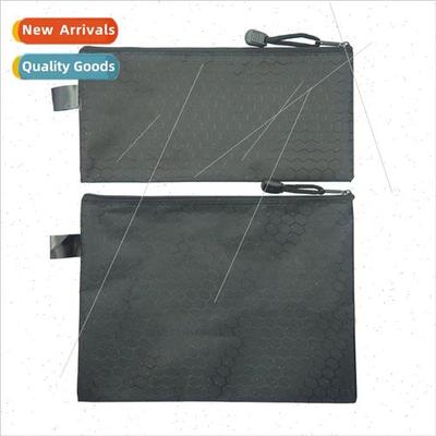 Canvas Soccer Pattern File Bags Document Bags Zipper File Ba