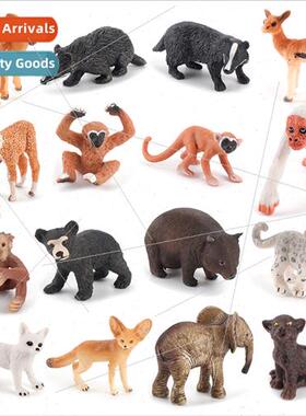 Elephant orangutan alpaca whe-tailed deer wombat badger mode