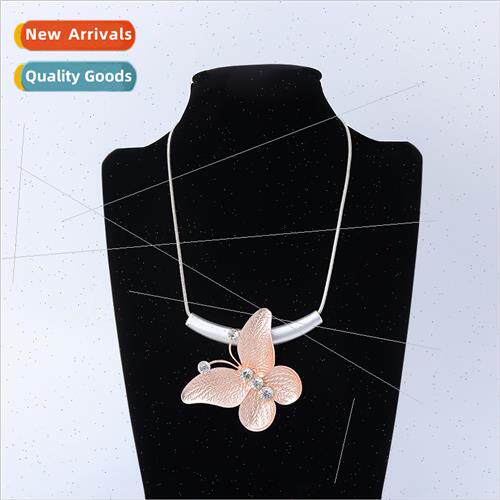 Europe popular necklace butterfly wh diamonds fashion wh sho