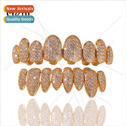 Hiphop Hip Hop Gold Braces Europe Alternative Irregular 8 Te