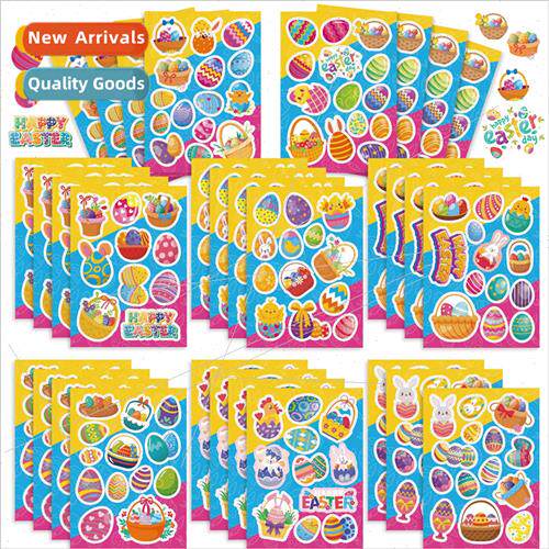 CM2310007 children cute Easter eggs parent-child interaction
